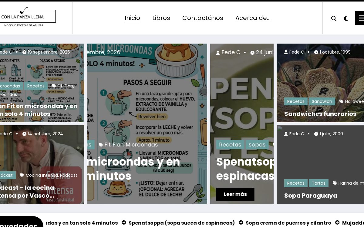Con La Panza Llena, proyecto de Fier Cardinal